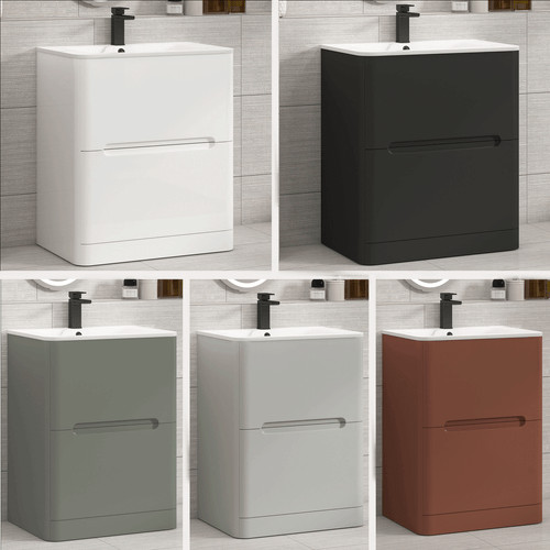 Freestanding vanity unit - freestanding,