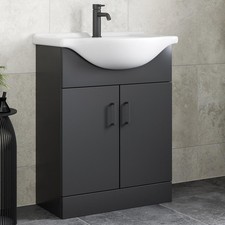 650mm Freestanding Vanity Unit