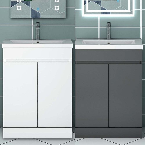 500 600mm bathroom vanity unit - bathroom,